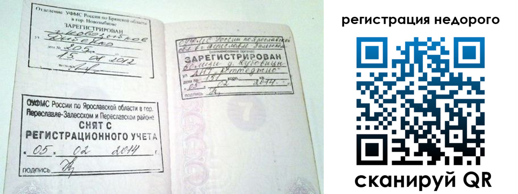 временная регистрация гарантия в Ленинградской области